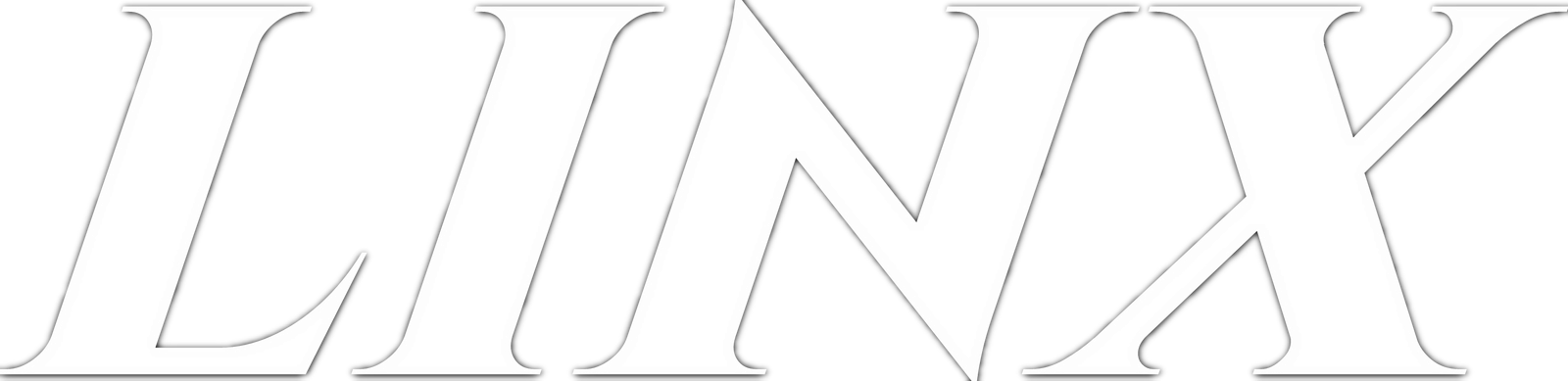 Linx Sintered Stone White Logo