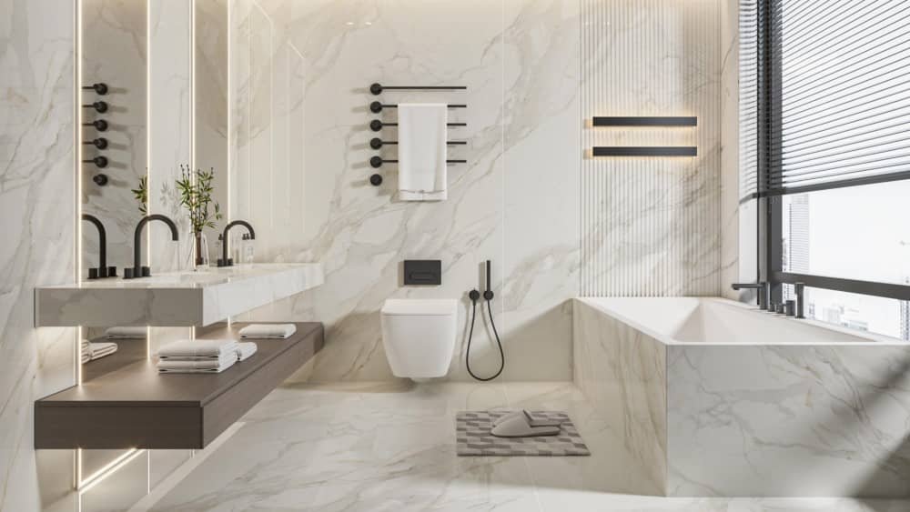 Sintered Stone Bathroom - Linx Sintered