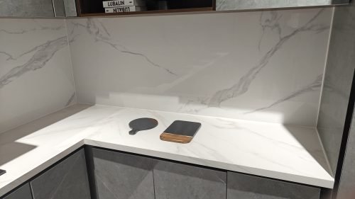 Sintered Stone Kitchen Countertop And Wall - Lin Sintered