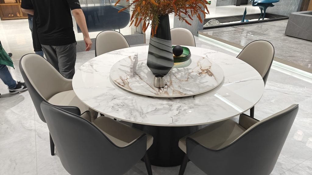 Sintered Stone Restaurant Table Application - Linx Sintered