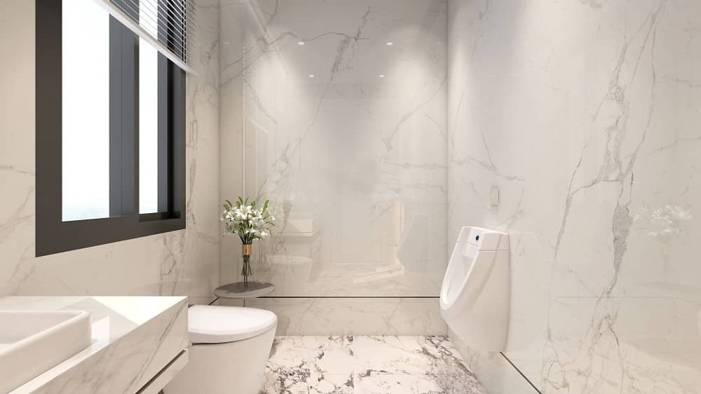 Sintered Stone Shower Room - Linx Sintered