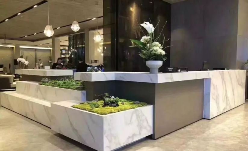 Decorative Flower Bed Sintered Stone