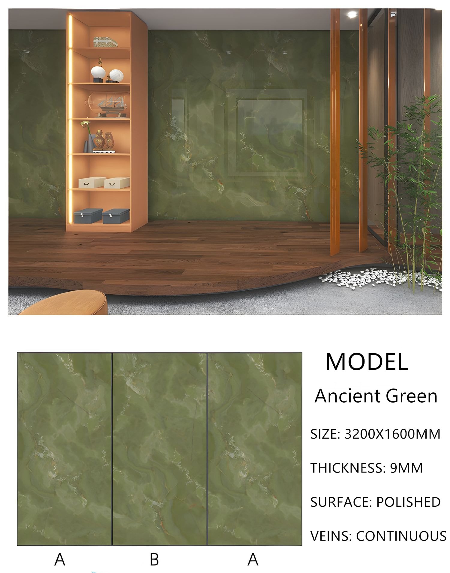 29. Sintered Stone Ancient Green