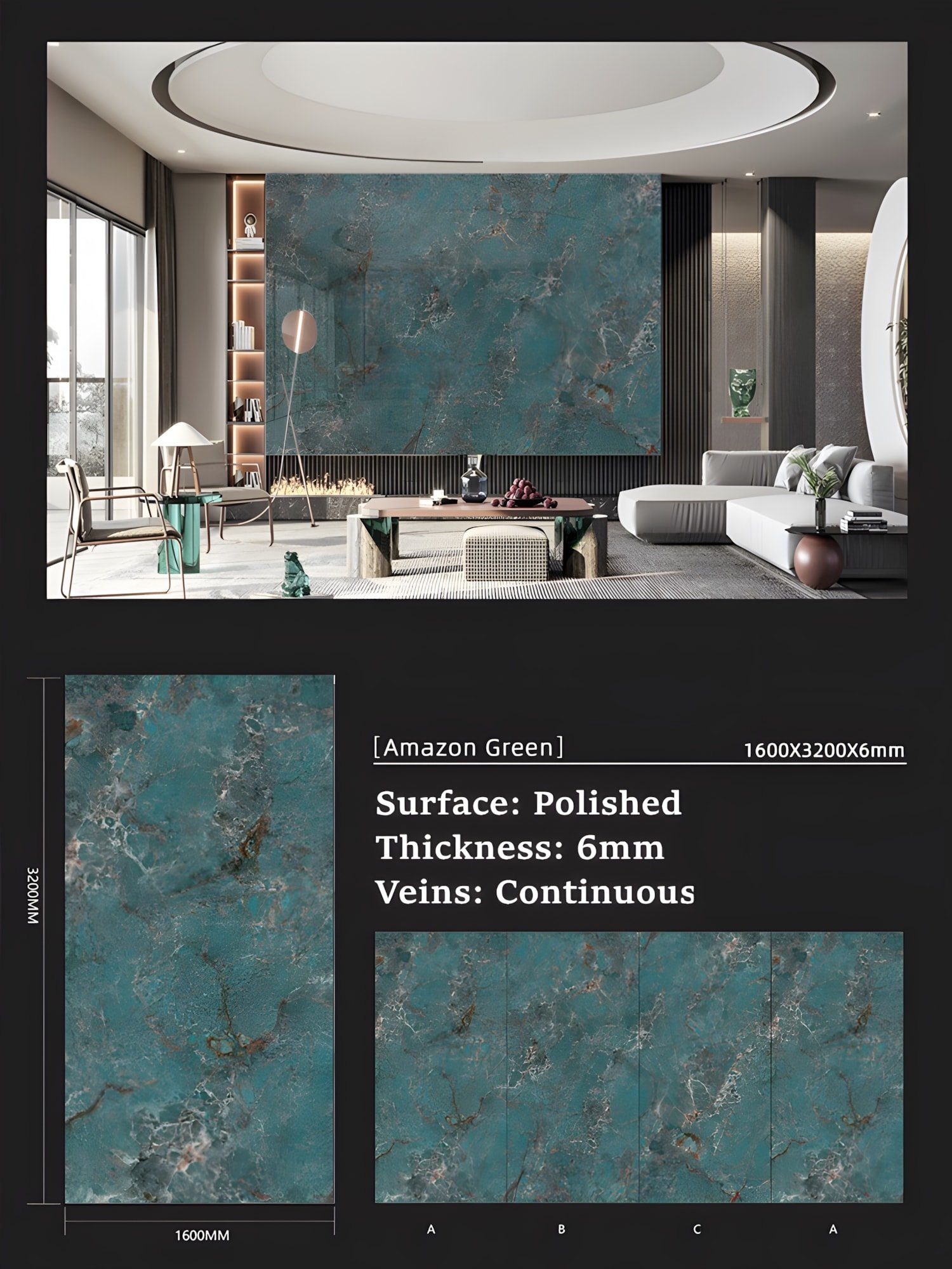 36. Amazon Green 6mm