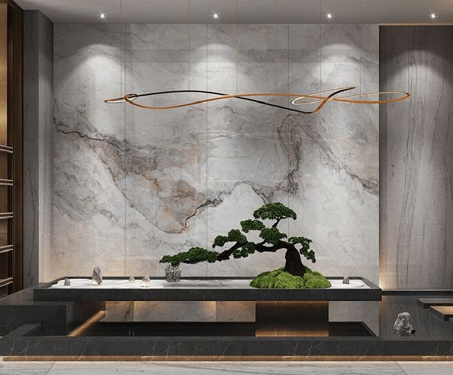 Infinite Connection Pattern Sintered Stone Slab