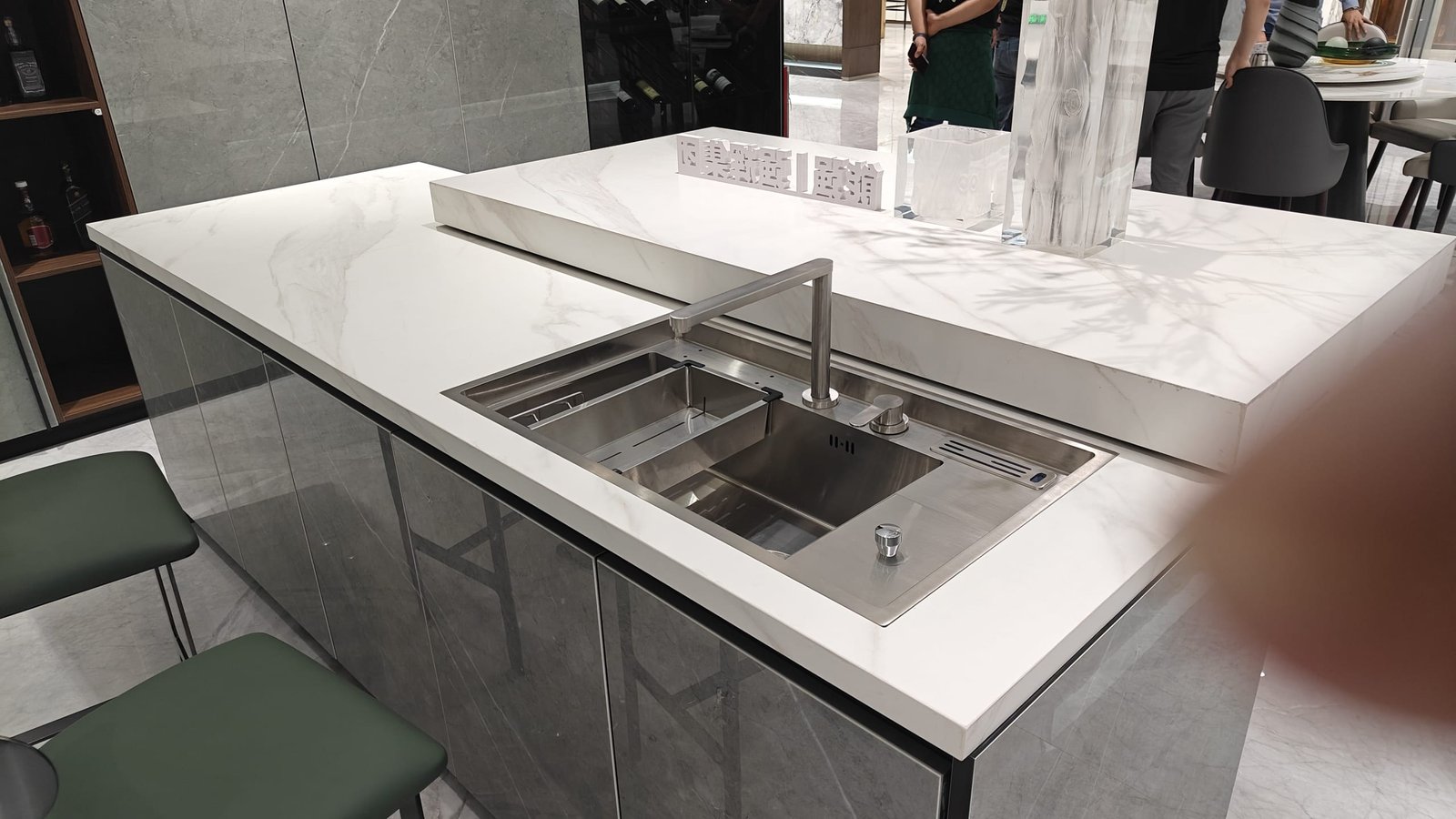 Kitchen Island - Whole House Sintered Stone Slab