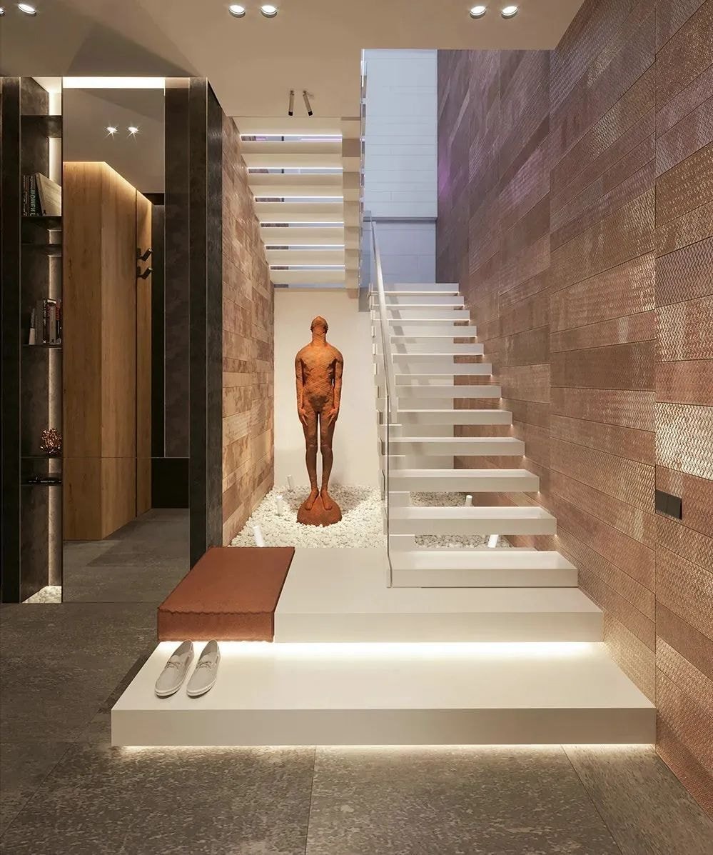 Sintered Stone Stairs Examples (23) Sintered Stone Stairs Examples (23)